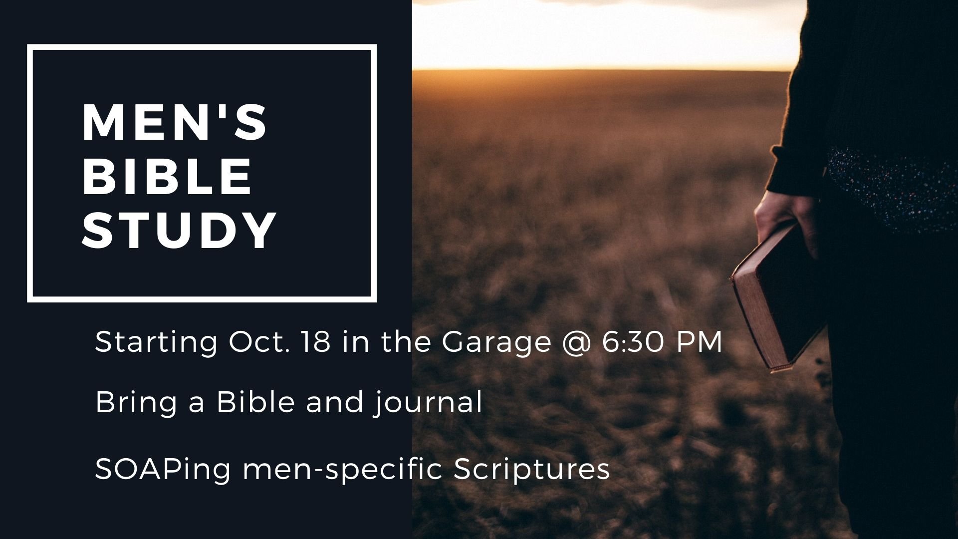 Men's Bible Study