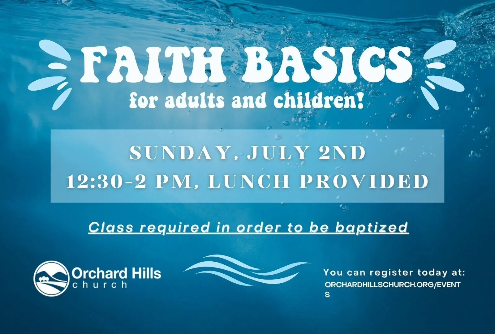 Faith Basics Class