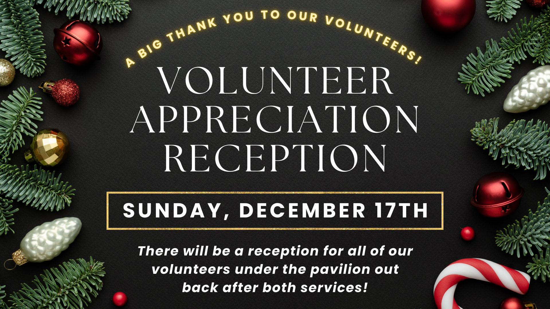 Volunteer Appreciation Reception