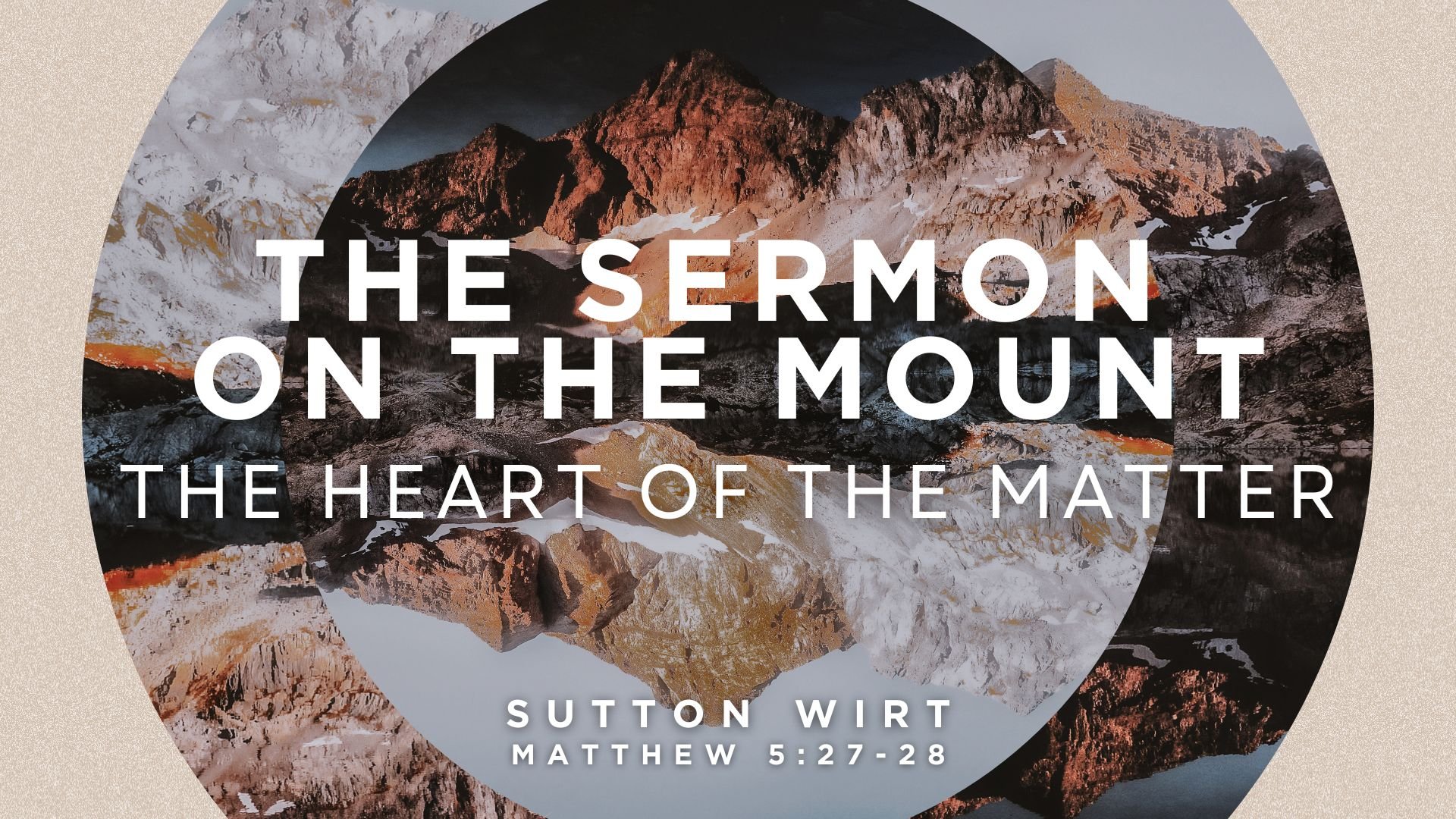 Sutton Wirt (Sermon Only)