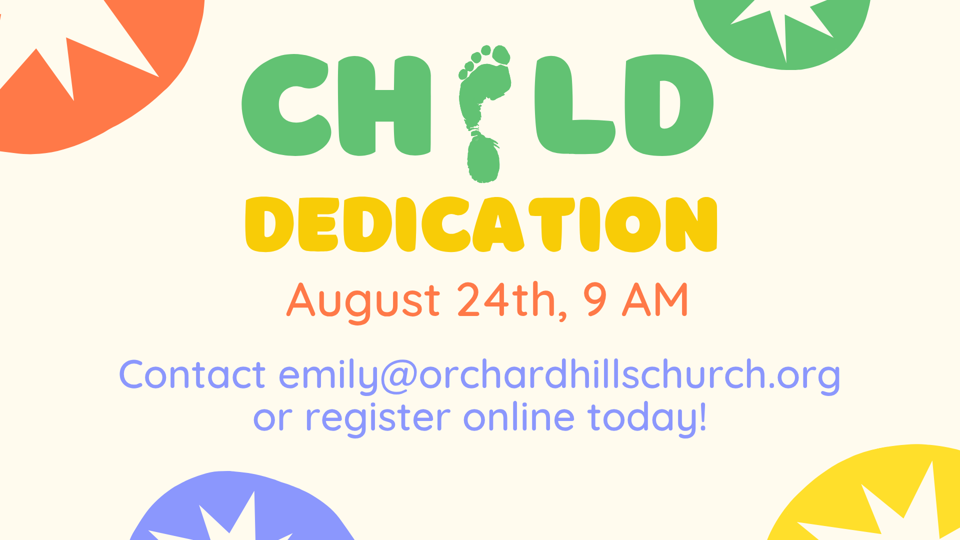 Child Dedication