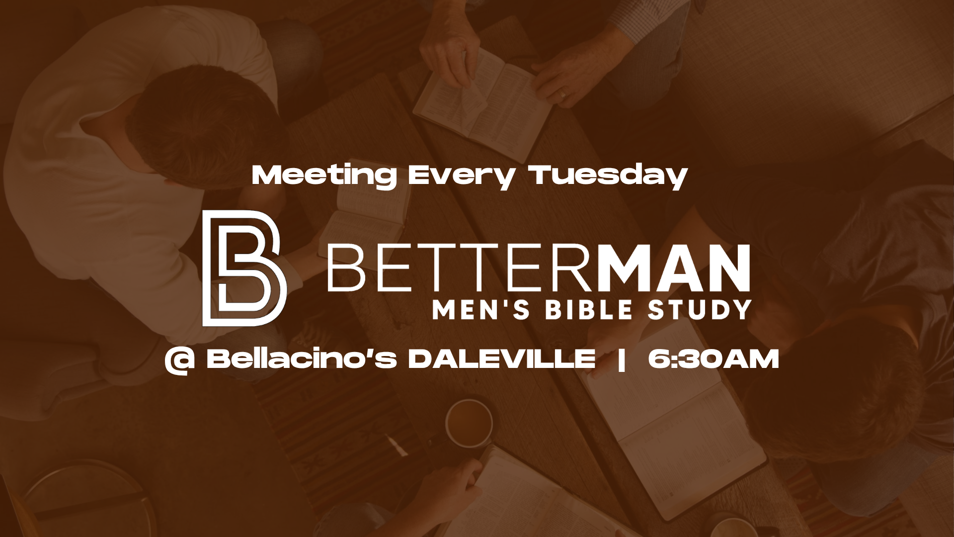 Better Man: Men's Bible Study