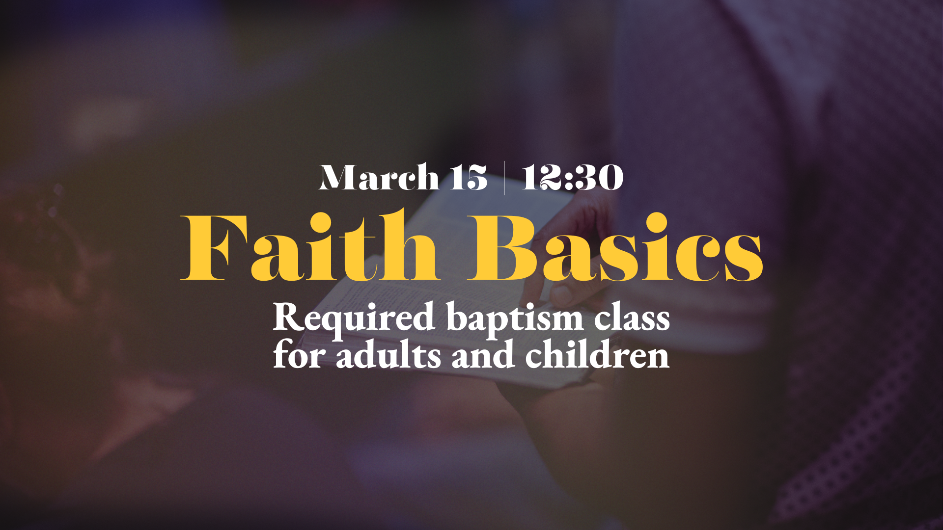 Faith Basics