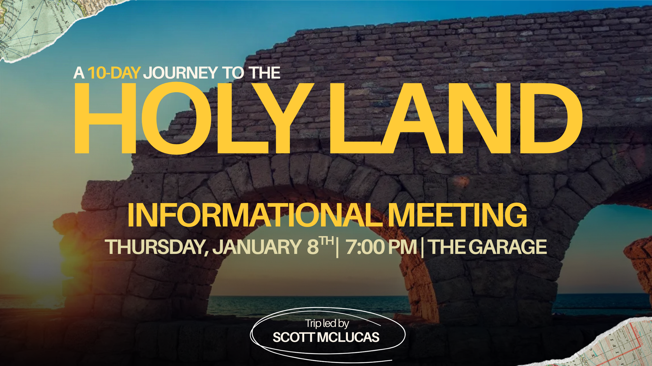 Holy Land Informational Meeting