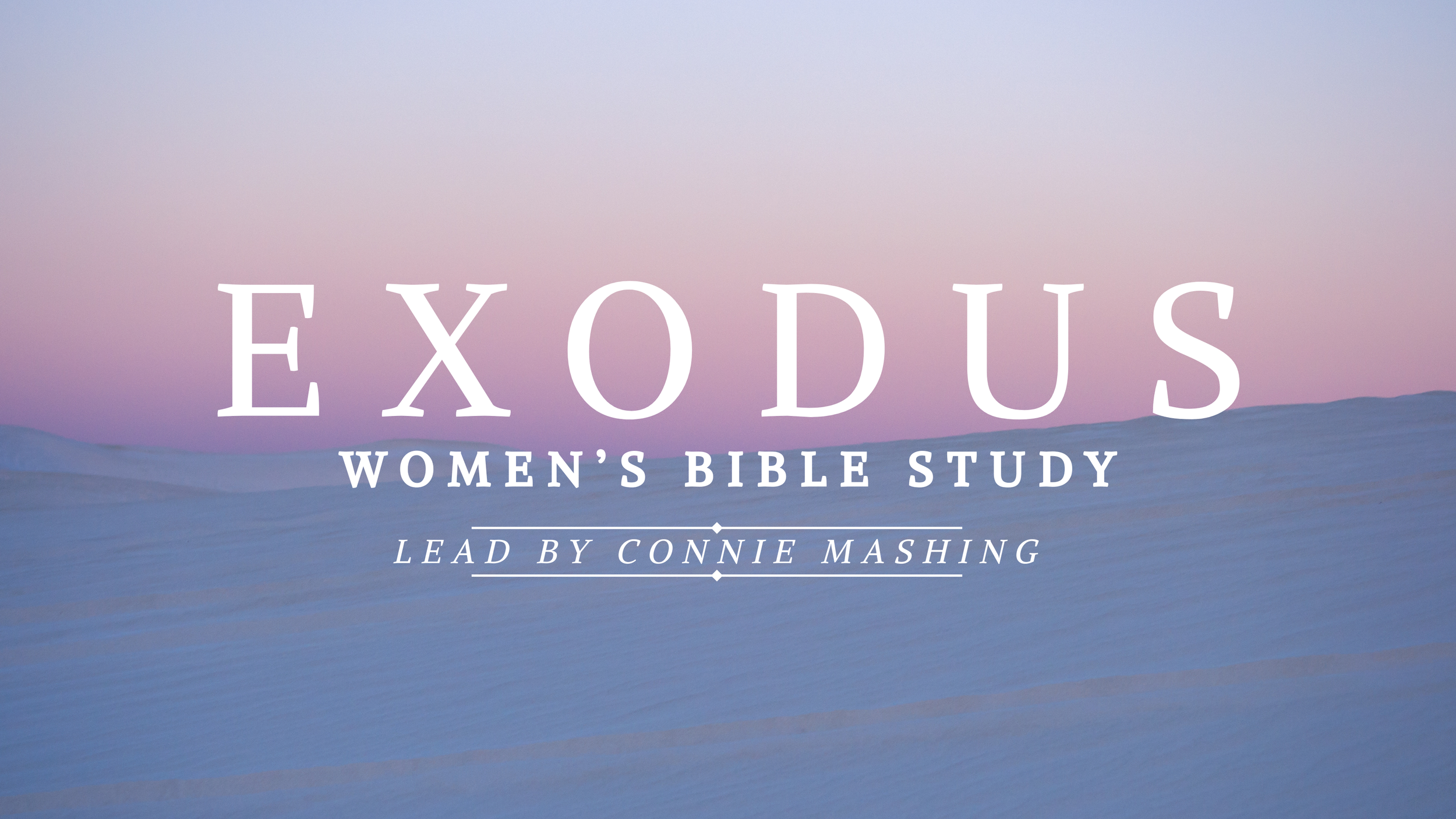 Exodus Women's Bible Study