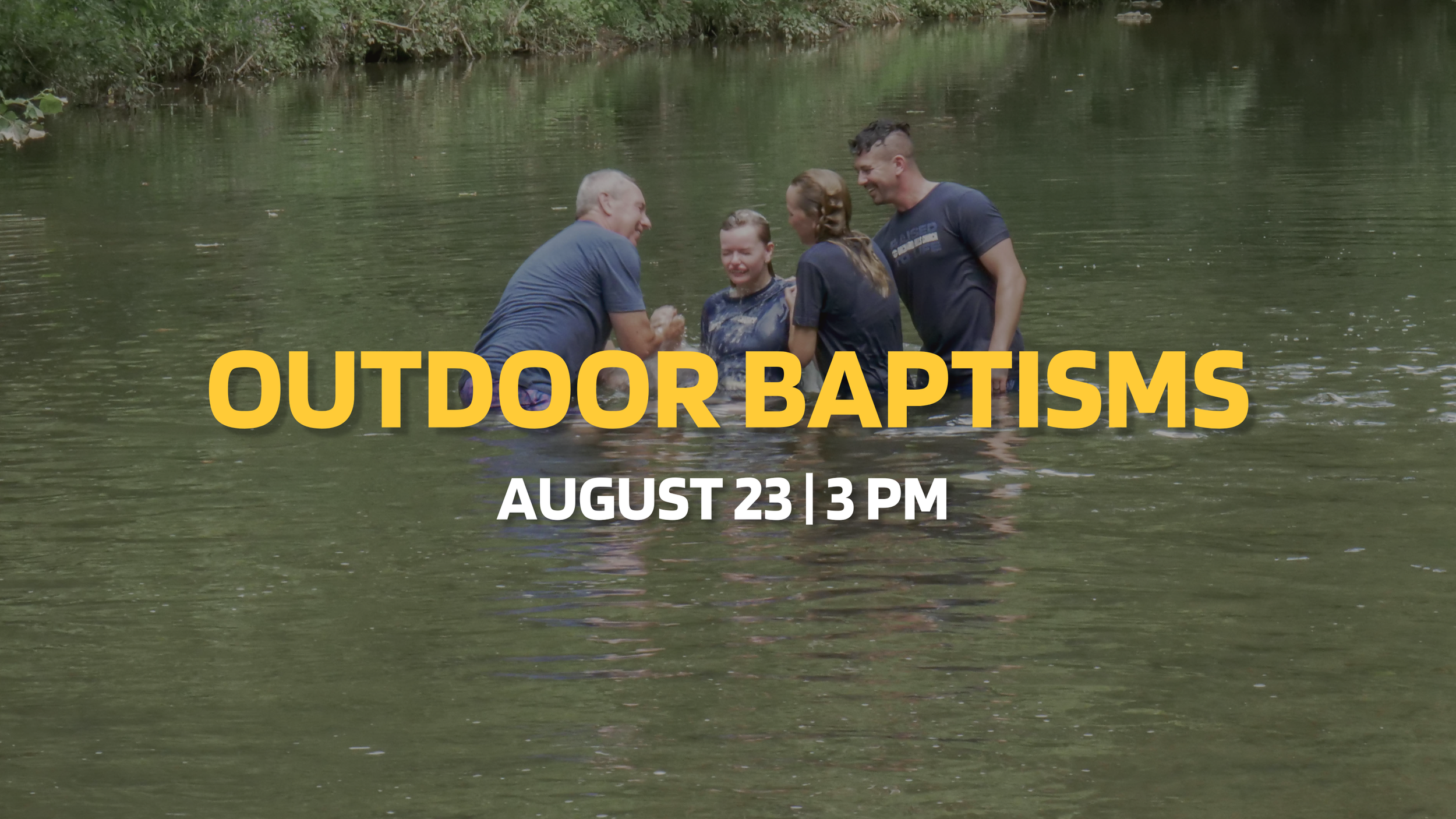 Outdoor Baptisms