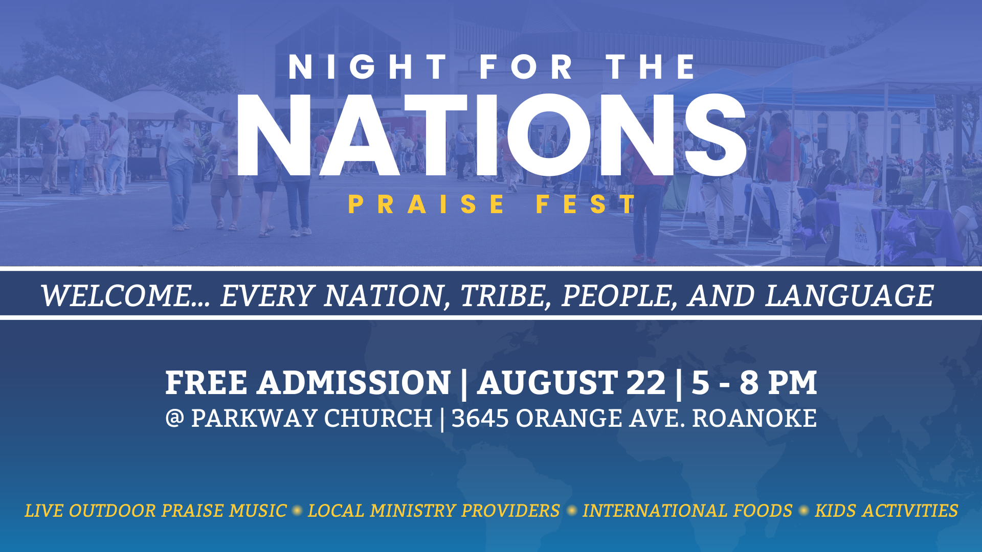 Night for the Nations @ Parkway Church