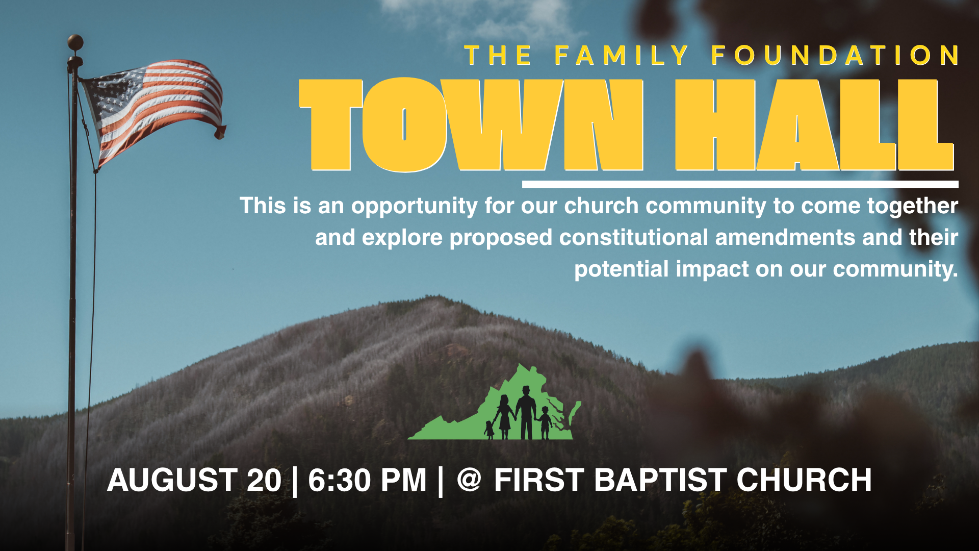 Family Foundation Town Hall