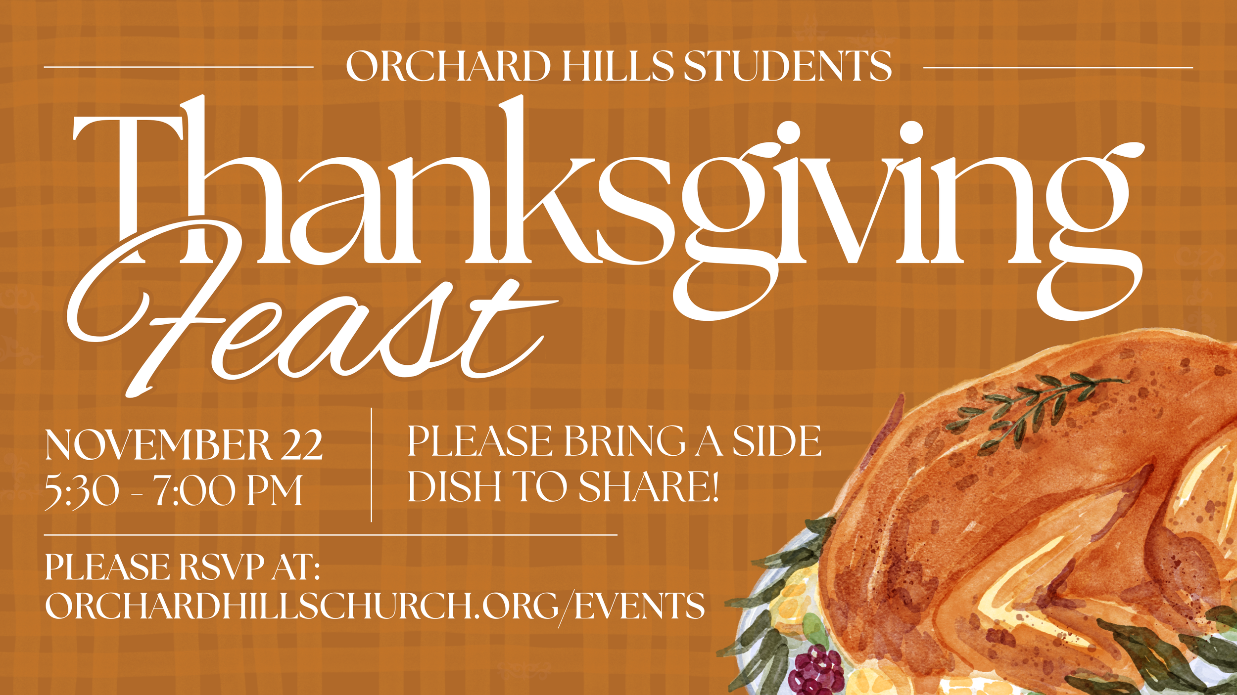 Students' Thanksgiving Feast