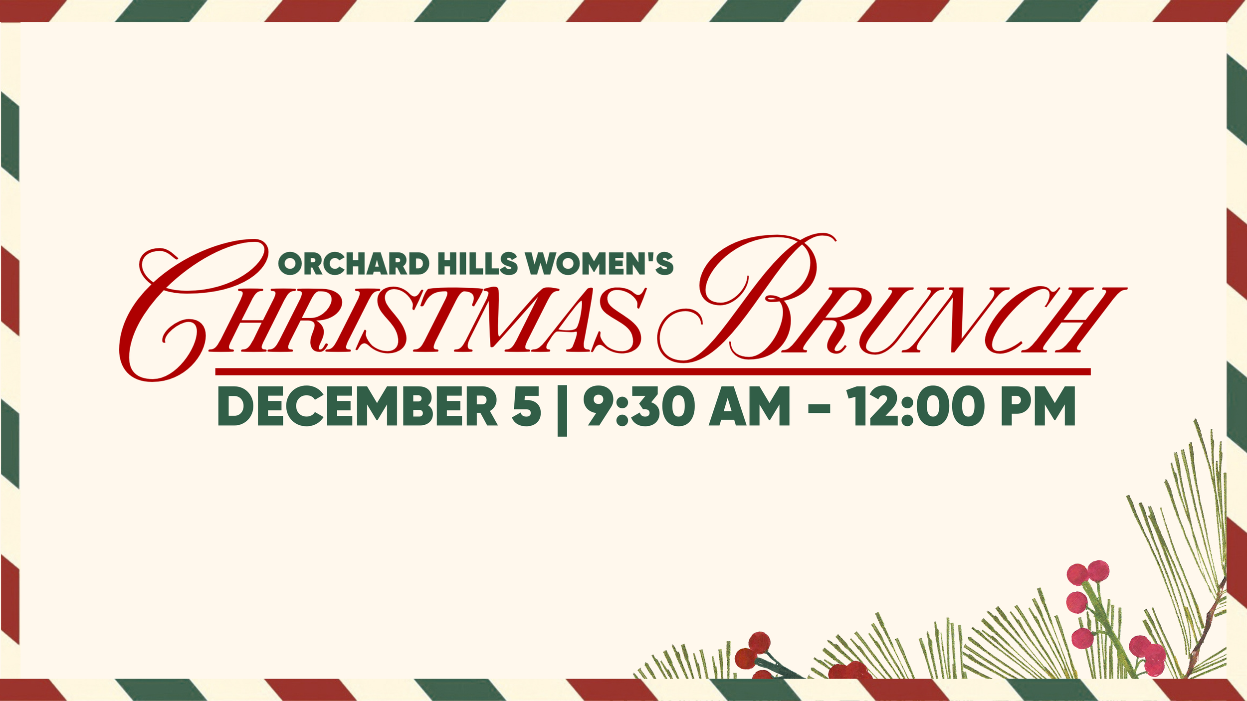 Women's Christmas Brunch
