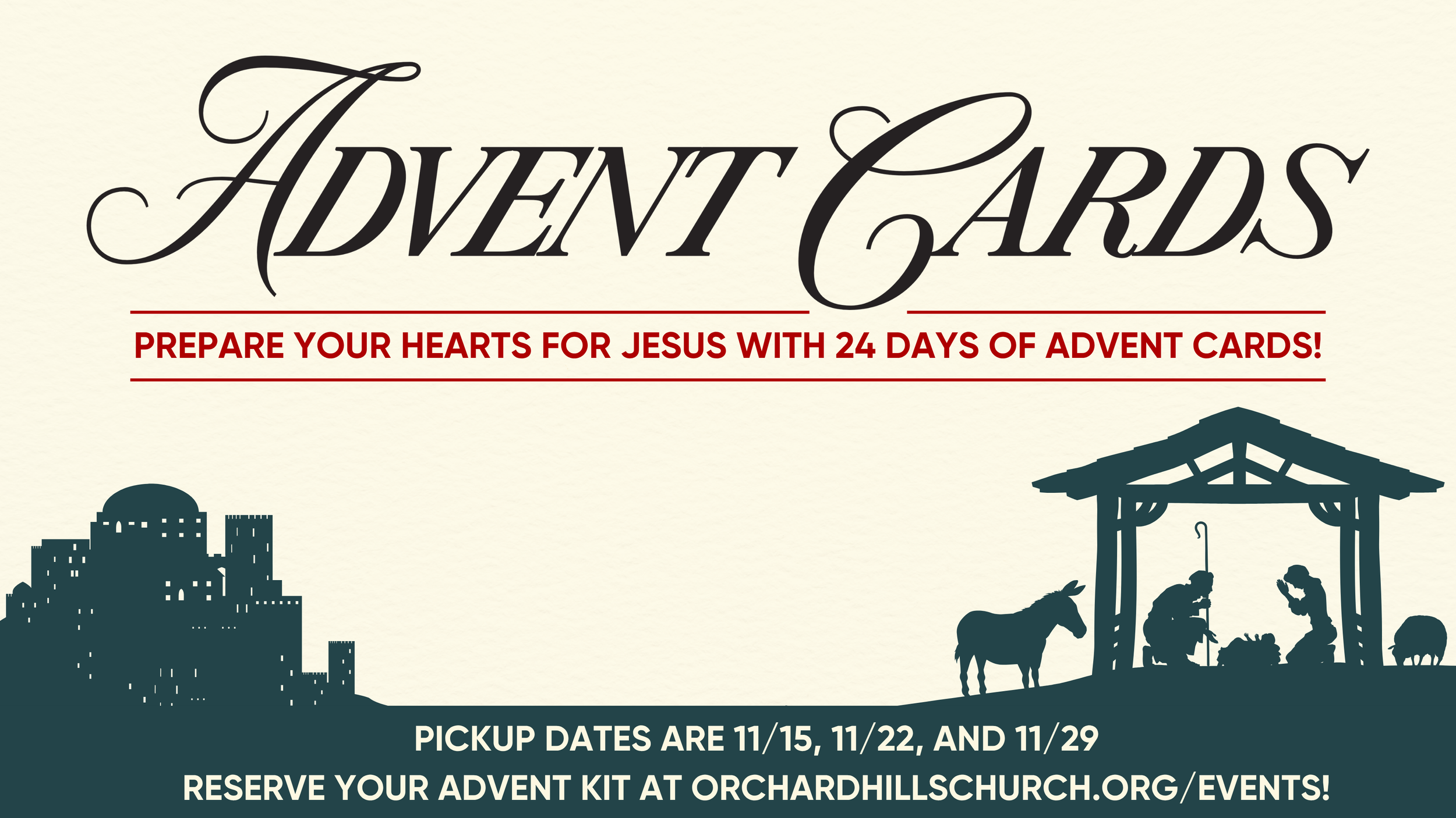 Advent Christmas Cards