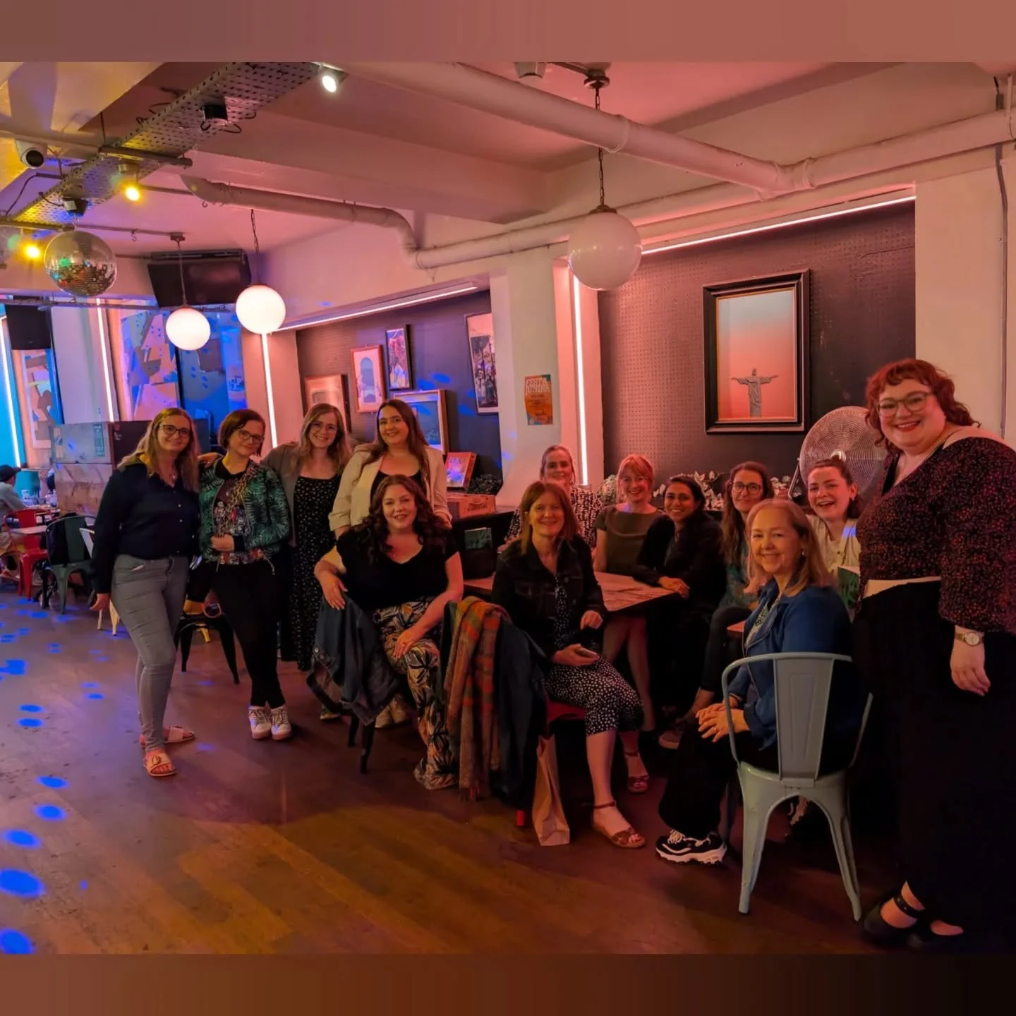✨ Rejoice summer social! ✨ 

Dinner in the incredible M&amp;L followed by karaoke in Wigwam! 🪩

Here's to another successful year, and an exciting year ahead! 🎶 

We also said a bittersweet farewell to our wonderful alto Mathilde who is embarking o