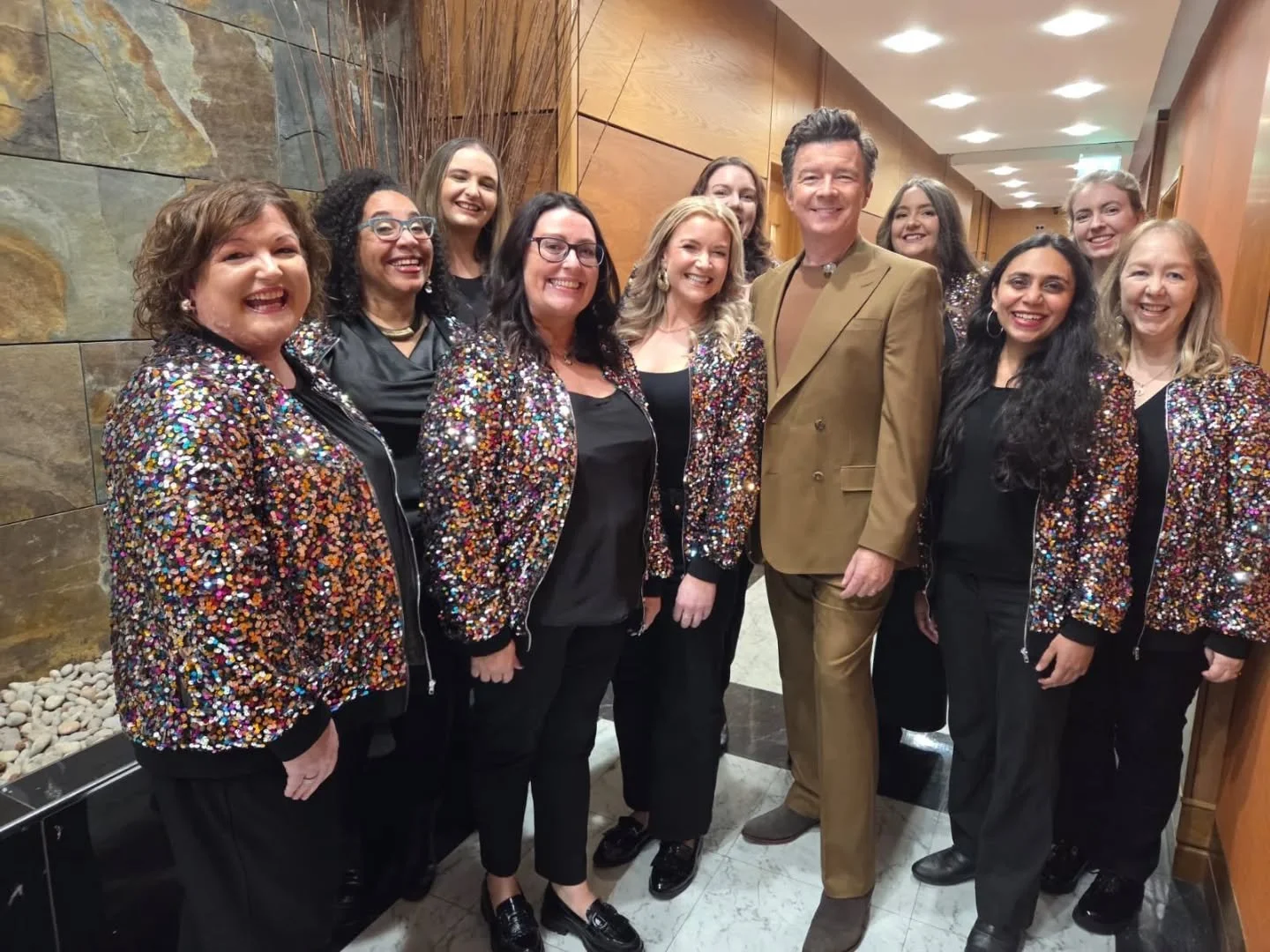 We had such an amazing day recording with the legendary @officialrickastley - catch his incredible performance on tonight's Late Late Show!

. . .

#choir #backingvocal #gospelchoir #rejoicegospelchoir #singireland #rickastley #rickastleytour #rte #l