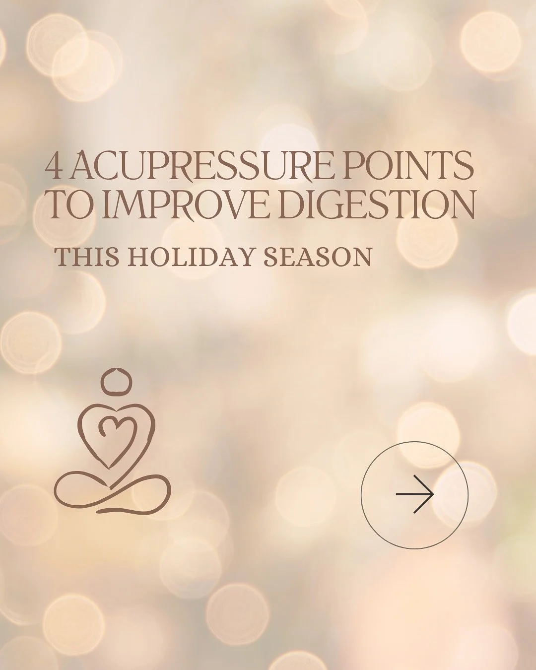 Bloat, fullness, food hangover&hellip; holiday season knows no mercy. 😅 Use these 4 acupressure points &mdash; Ren 12, SP6, ST36, LI4 to support digestion naturally. Save this post so you&rsquo;re ready before your next festive feast! ✨

#acupressur