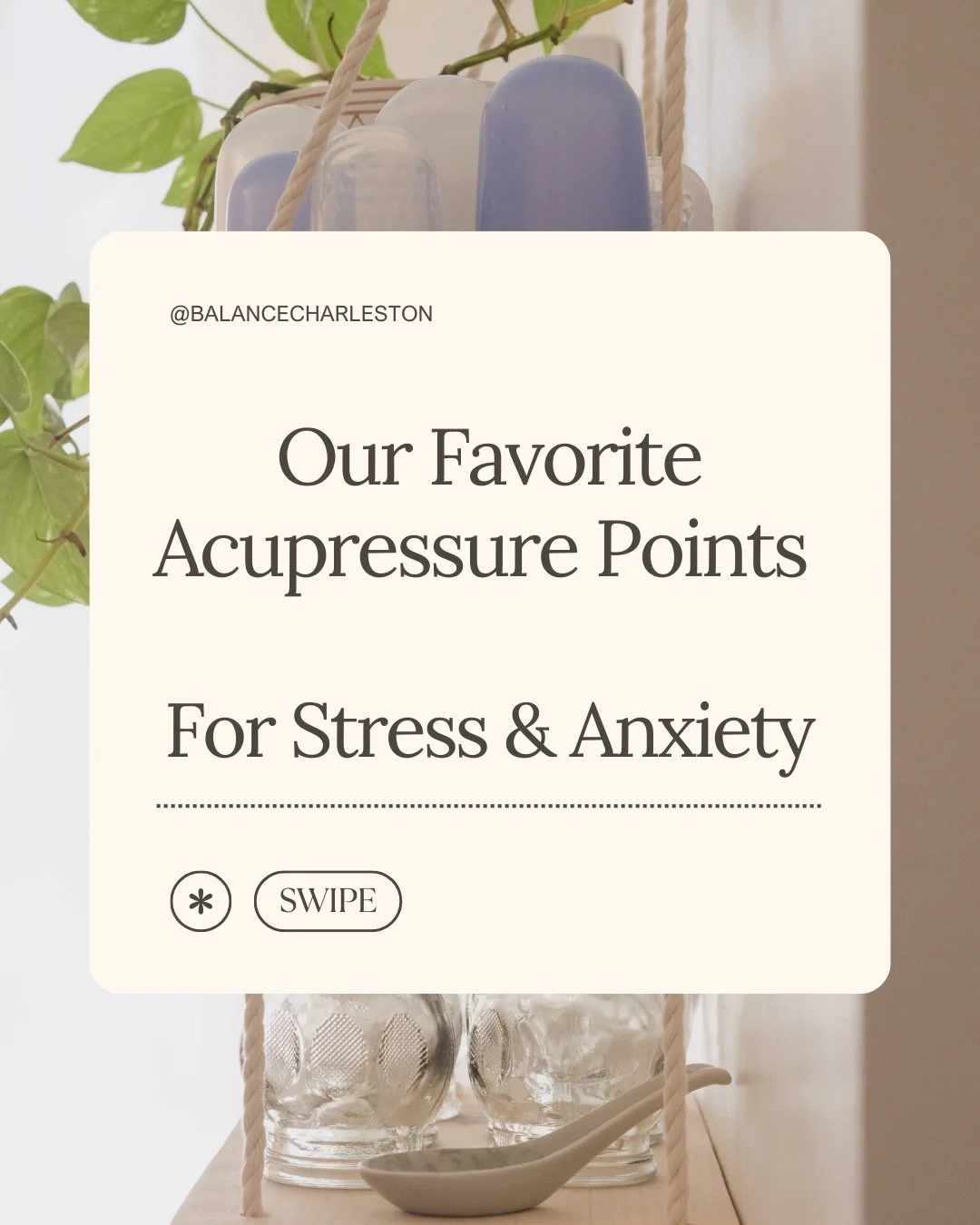 Feeling overwhelmed, tense, or stuck in your head?
These are three acupressure points I come back to again and again for stress + anxiety support 🤍

🪡 Liver 3 (LV3) &mdash; Great Rushing
Helps release built-up tension and emotional stress, especial