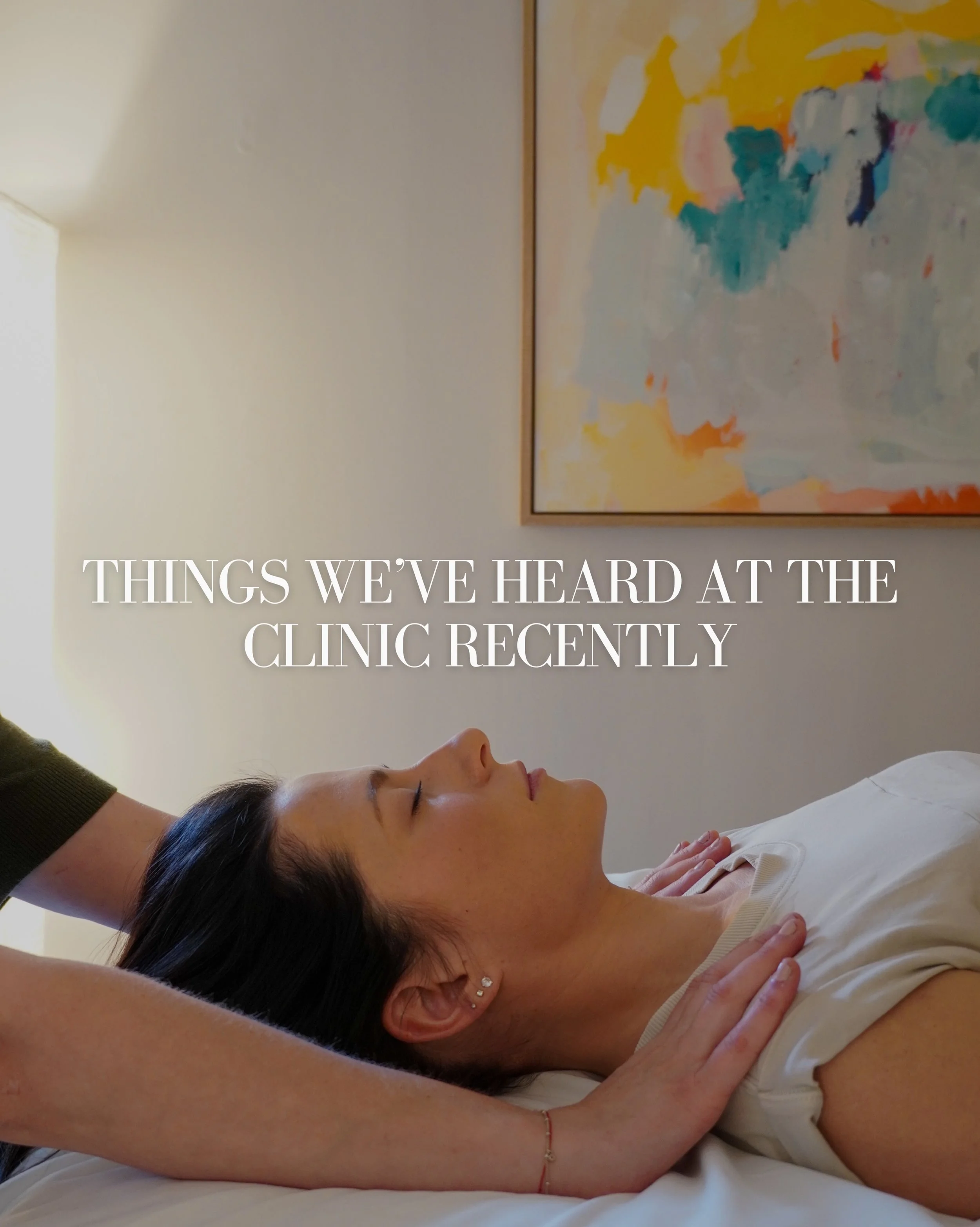 Some of our favorite moments happen after treatment. 🤍 Not because symptoms magically disappear overnight, but because people start reconnecting with how good their bodies are meant to feel.

These are real things we hear every day in the clinic:
✨ 