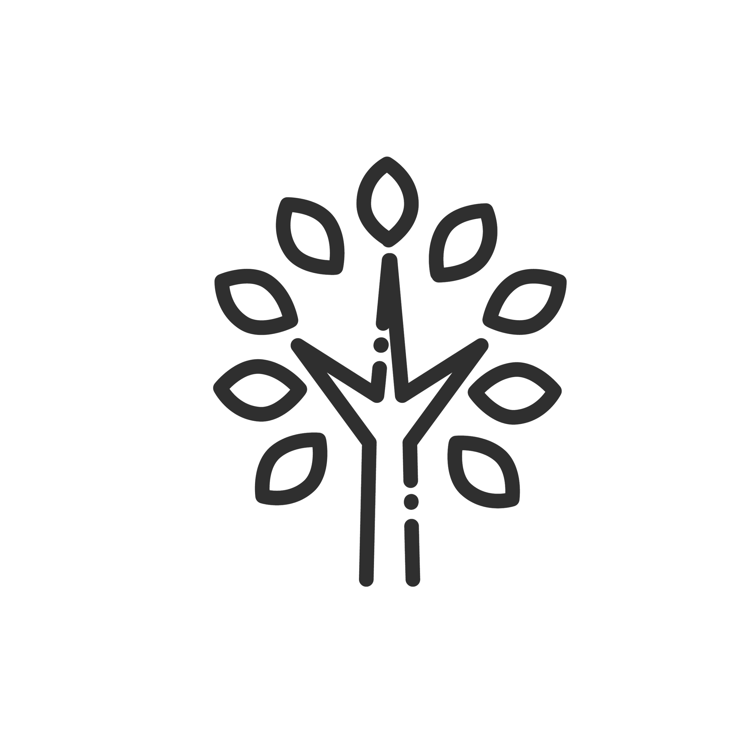 tree icon representing cupping