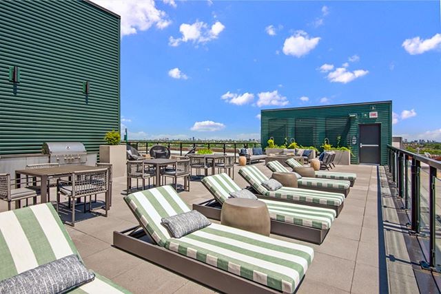 Labor Day weekend is calling. It wants you to hang out on this rooftop at #TheFieldsLofts.