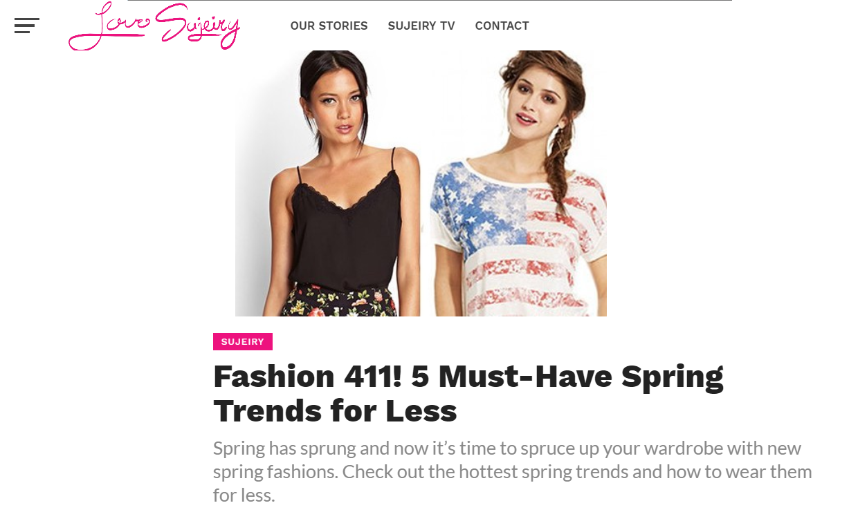 5 Must-Have Spring Trends for Less