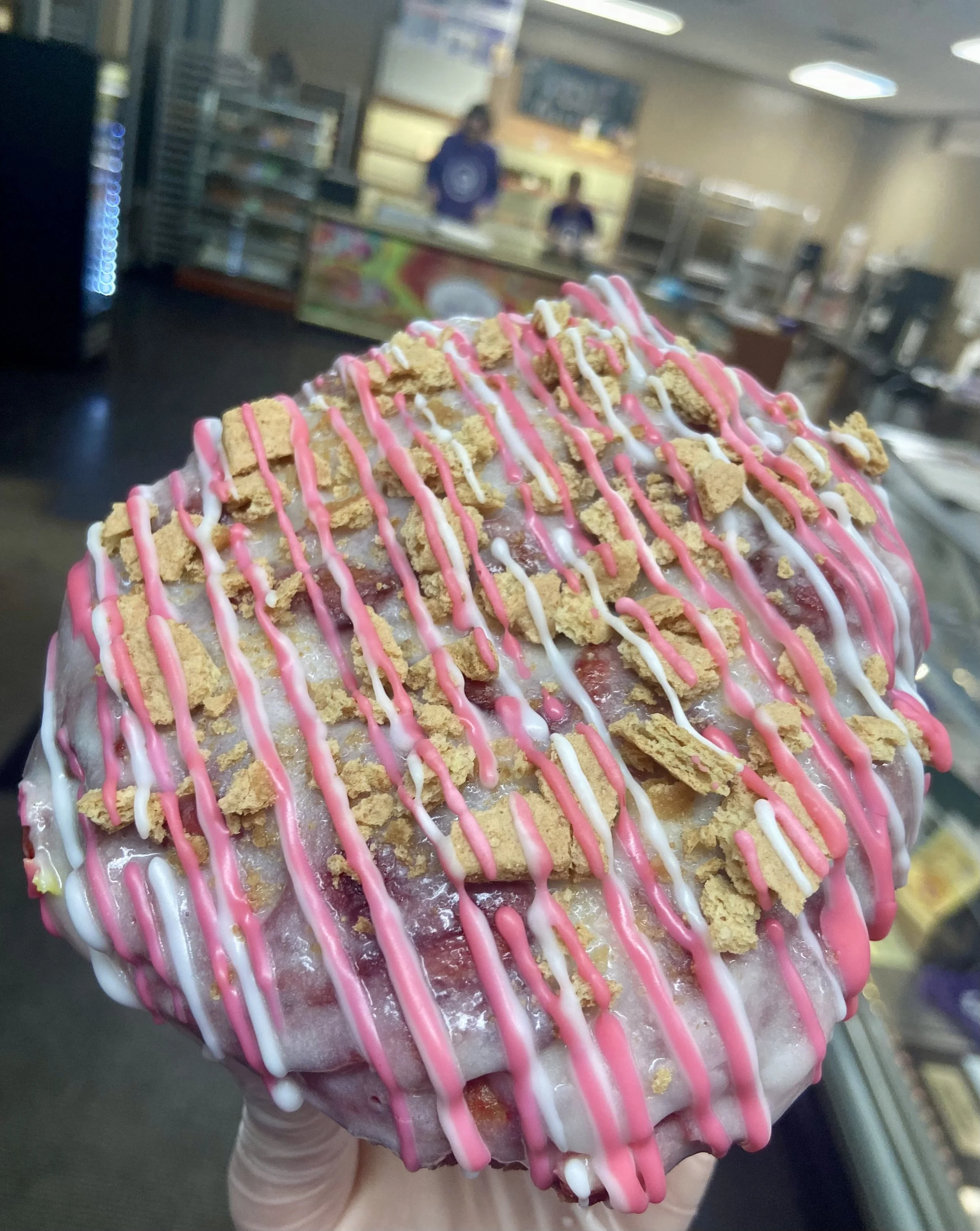 Cherry Cheesecake Fritter (April Only)