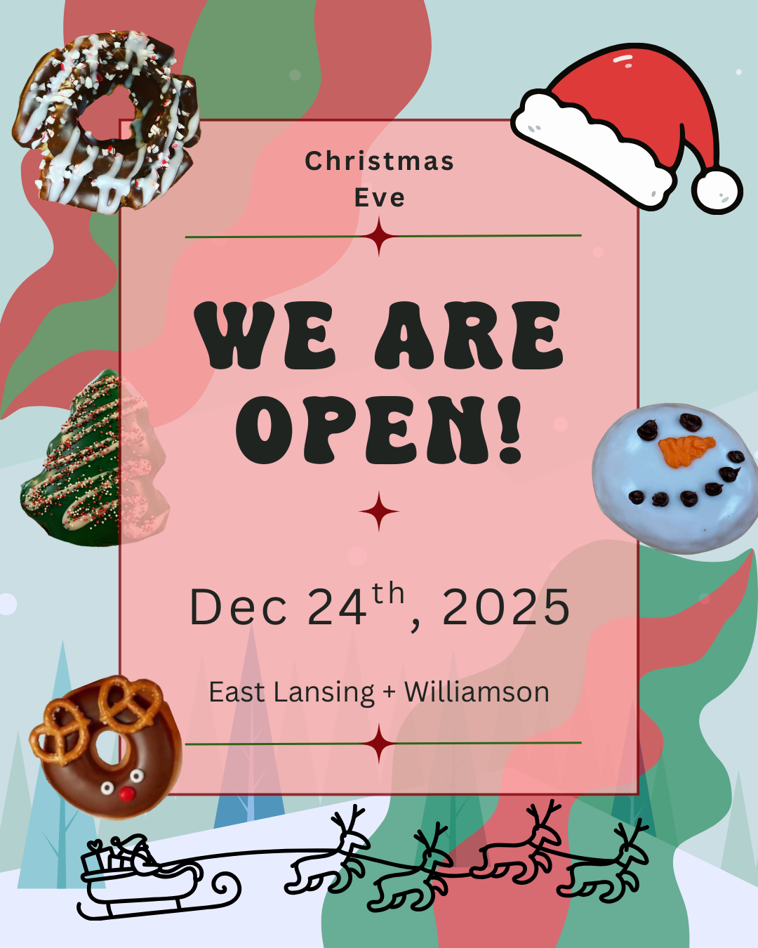 🎄 Open on Christmas Eve! Pre-Order Your Holiday Favorites 🎅