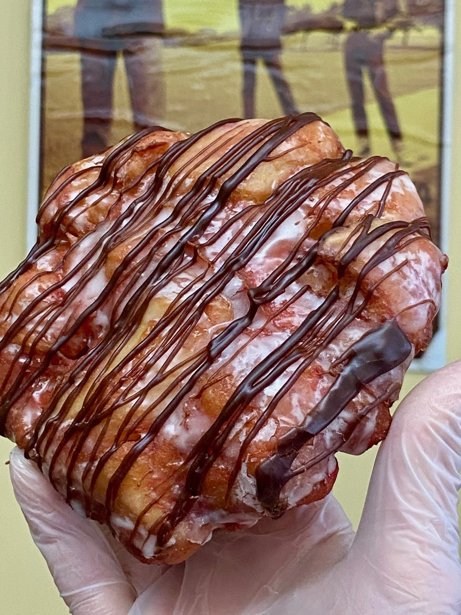 Dark Chocolate Raspberry Fritter (May Only)