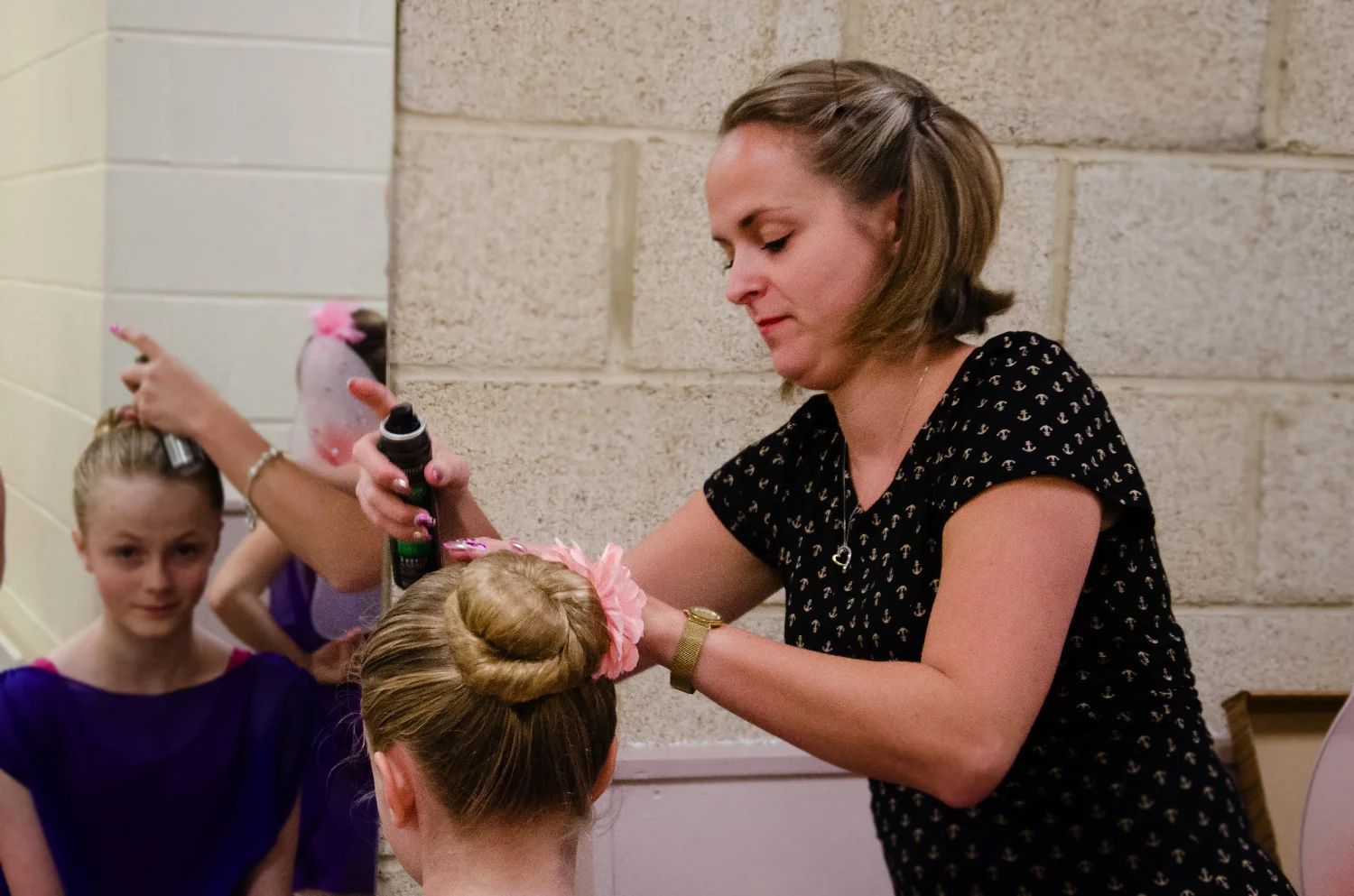 Ballerina bun