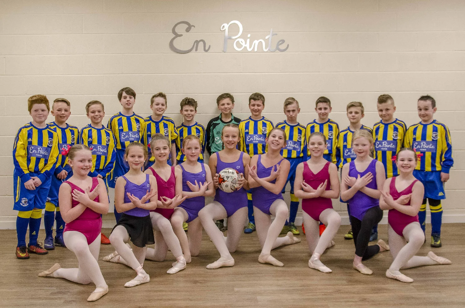 First ballet school to sponsor a football team