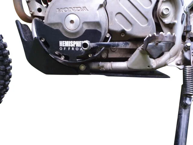 XR650L "Blackout" Engine Rock Guard Kit (Hevy Duty Skid Plate + Alternator Cover Guard)