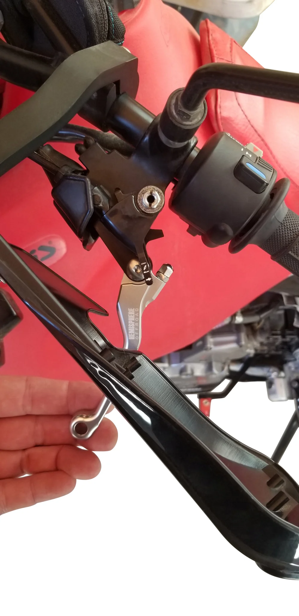 Leve Frizione E Freno CNC Per HONDA XR150L 2023 2024 &ndash; Pieghevoli Regolabili &ndash; Rosse