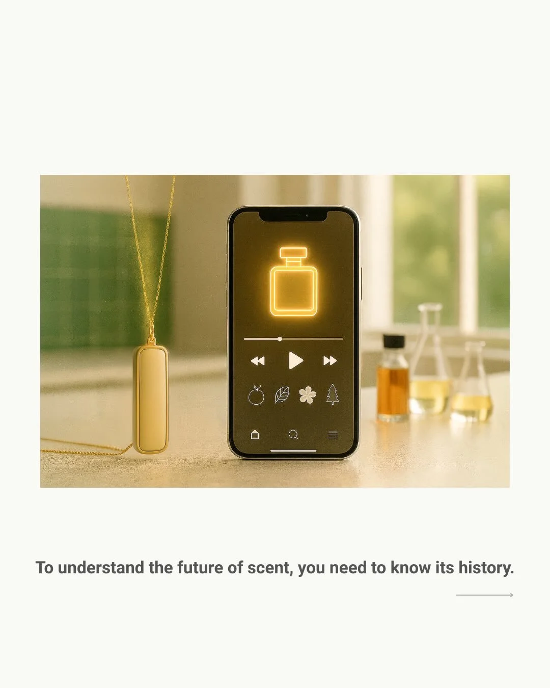When you look back at how long we have been trying to give scent a place in our digital and physical environments, a clear pattern appears. iSmell, TriSenx and Kaori Web explored scent in early digital media. Later, oPhone, Moodo, Compoz Paris, Aera 