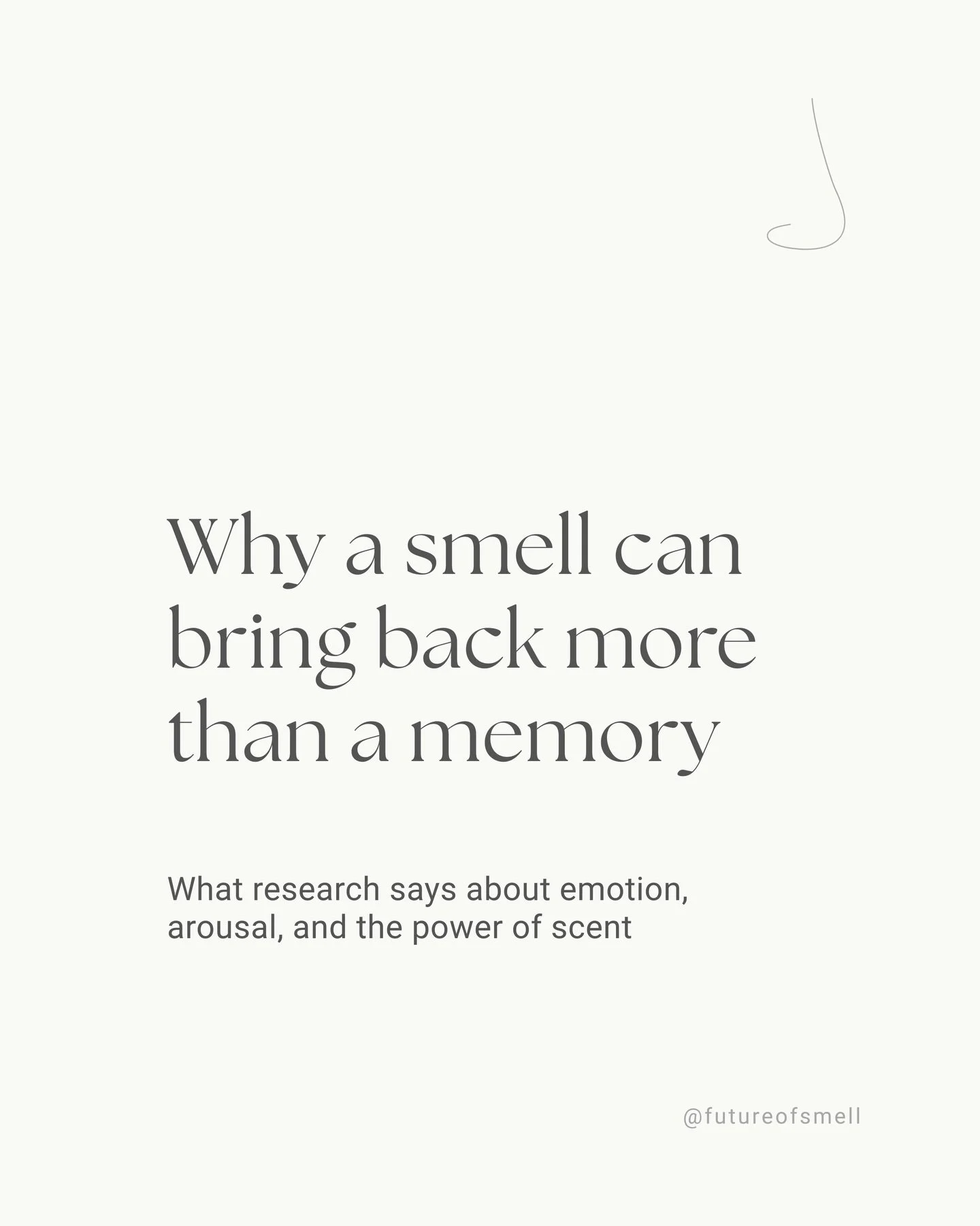 We tend to treat scent as atmosphere. Something that sits on top of a product or space.

But if smell can change how something is felt and remembered, it becomes a system you can design.

That means asking different questions: What does this scent do