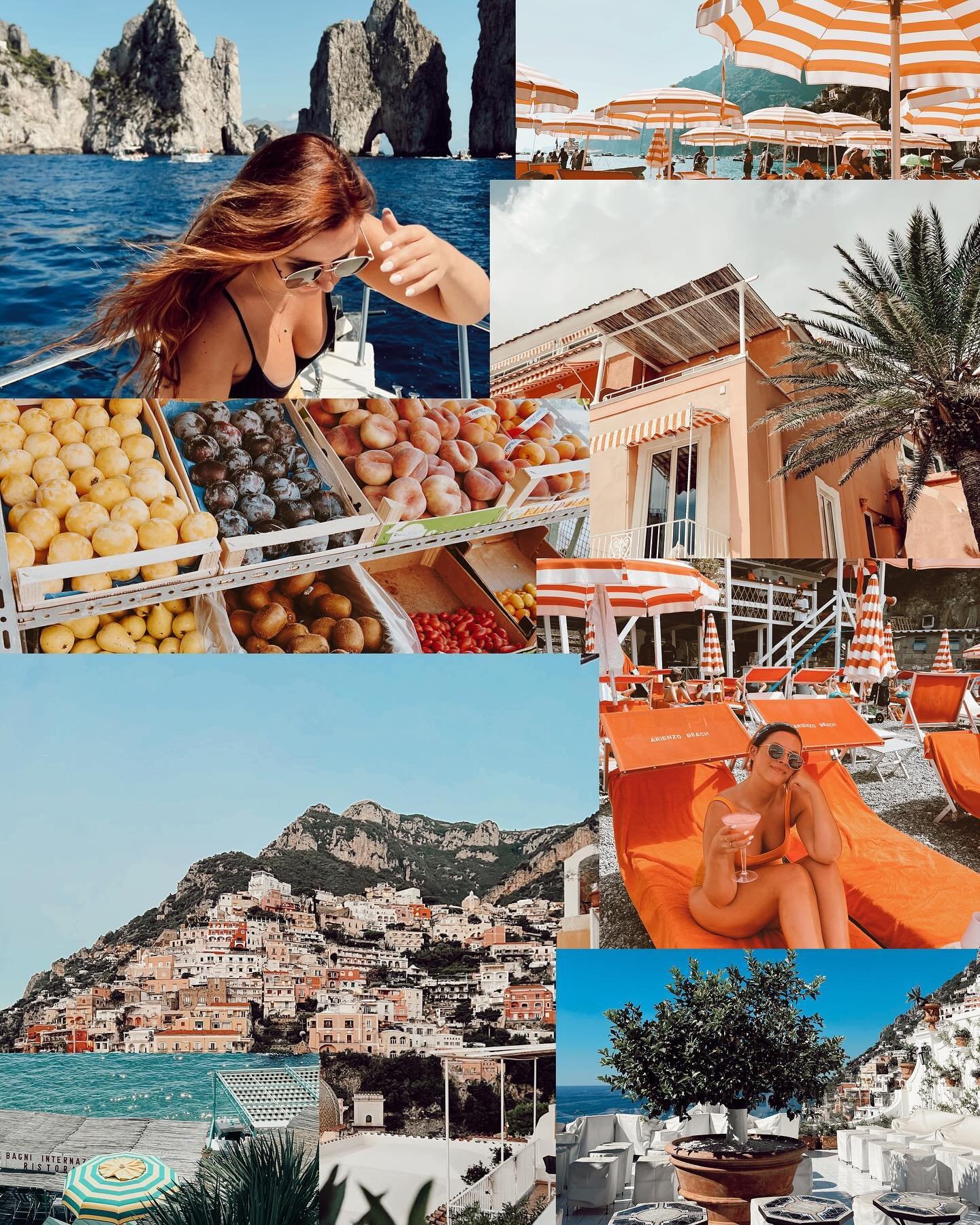 ✨🌞🍝 ITALIAN SUMMER MOOD BOARD 🇮🇹🌊🍊

Make no mistake: Positano looks every bit real, beautiful, and picturesque as photos show. My Italian summer moment was in September 2022 and it was everything you&rsquo;d hope for it to be. This was my third