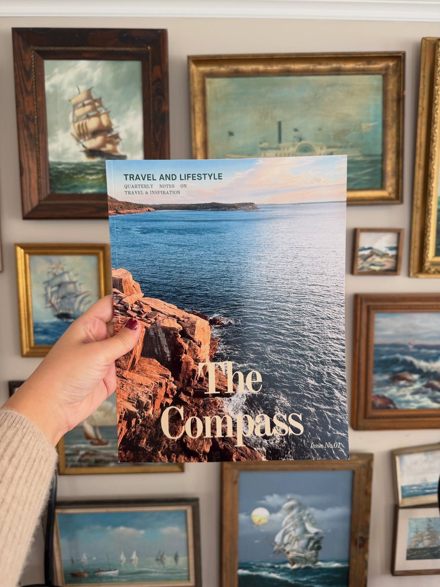 The Compass came to the northeast with me this past week and I reflected on the accomplishment it&rsquo;s meant to me, while also planning and mocking up ideas for the next issue (coming in January!).

It was my first time to Cape Cod and it reinvigo
