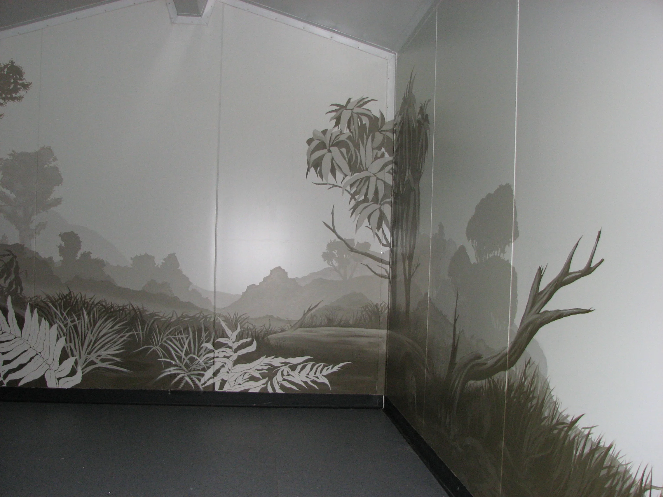 Kiwi Bird Habitat Mural2012Bois Gentil CrecheGreymouth, New Zealand