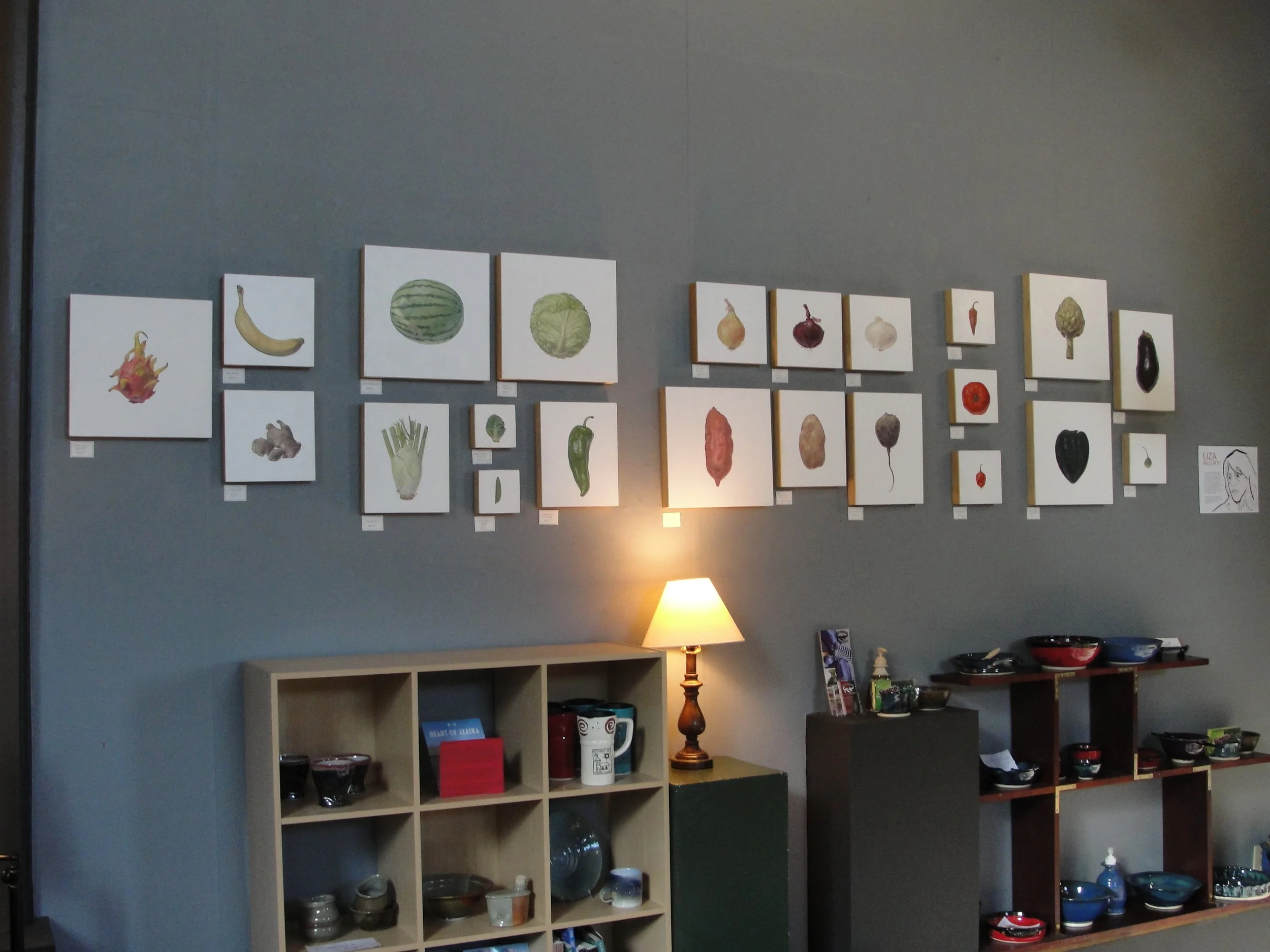 Fruit and Vegetable Show<br>2016<br>Resurrect Art Coffee House<br>Seward, AK