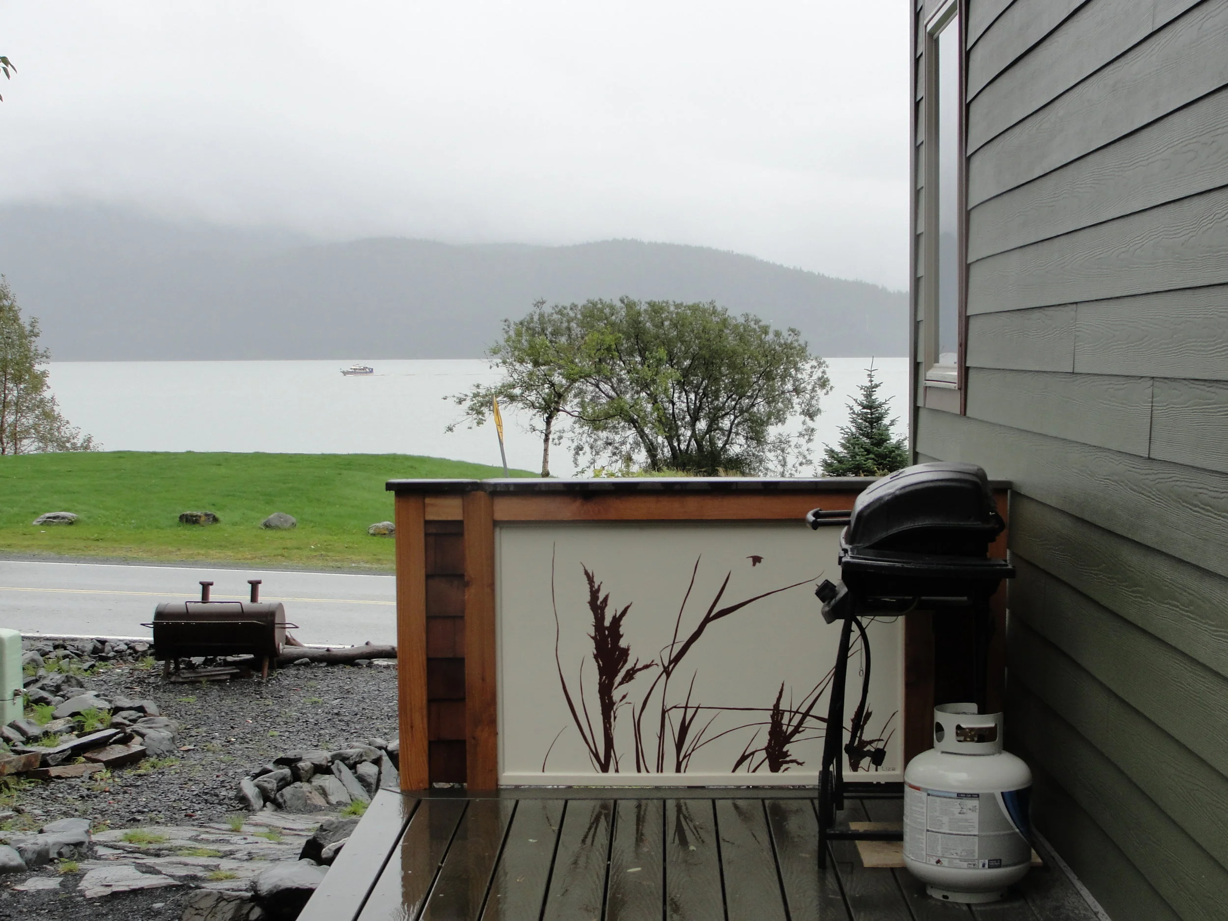 B&B Sign (Back)<br>2012<br>Seward Front Row B&B<br>Seward, AK