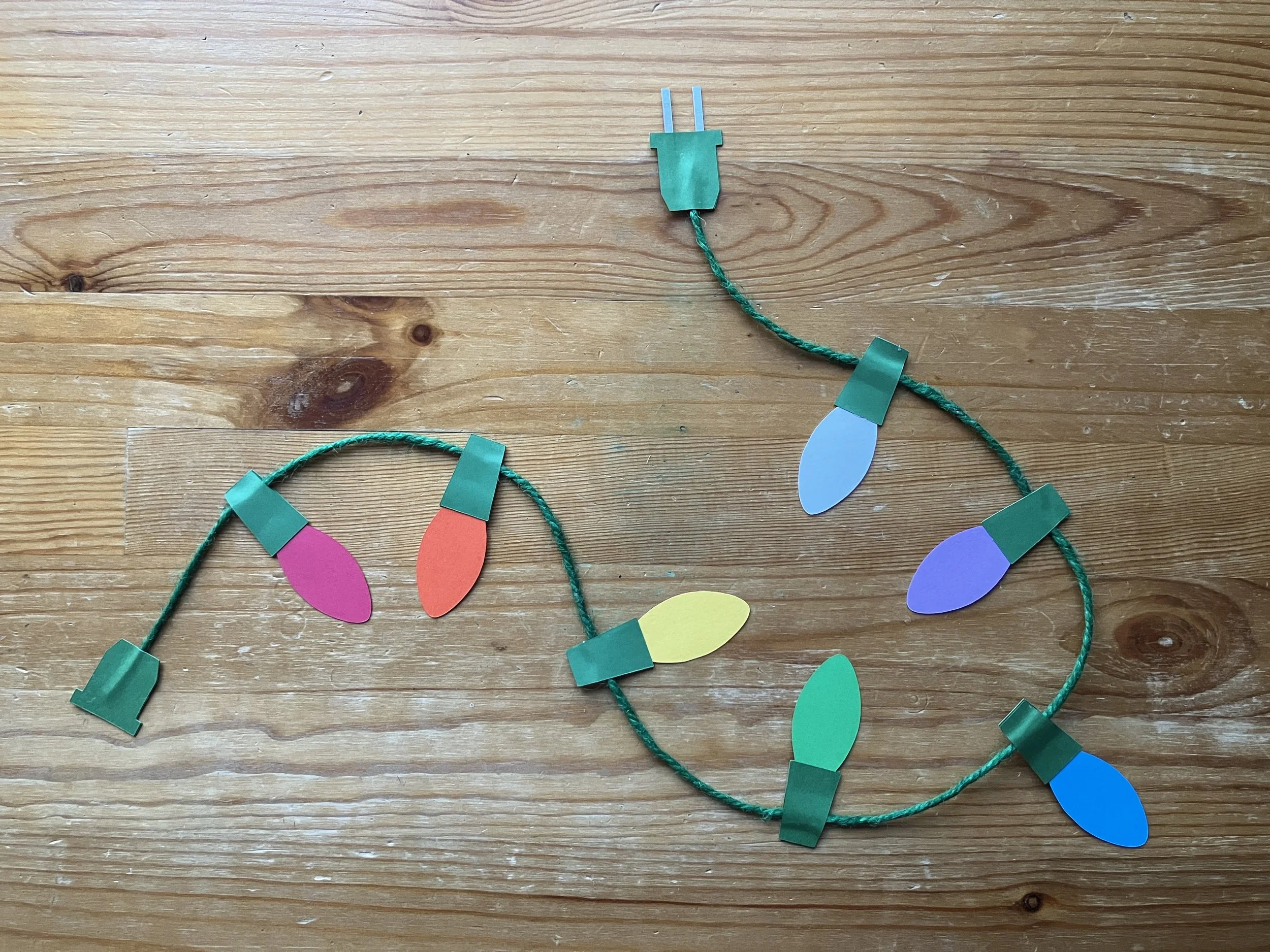 Holiday Card 2024 Paper and String