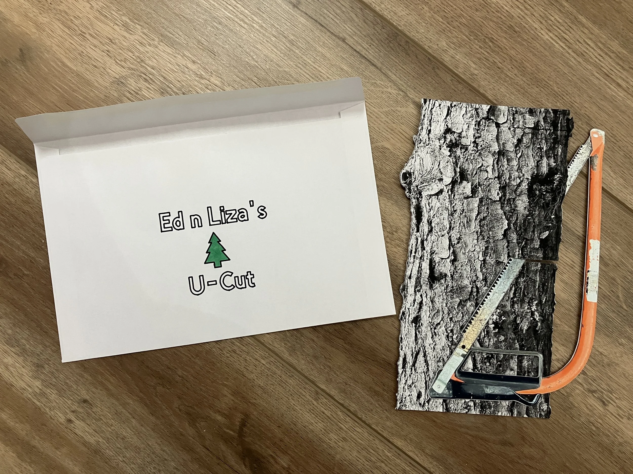 Christmas Card 2025 Paper Pull-Tab