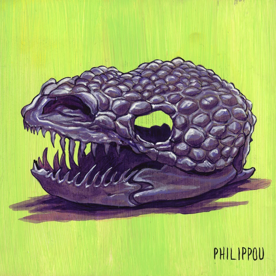 GILA-MONSTER PAINTING