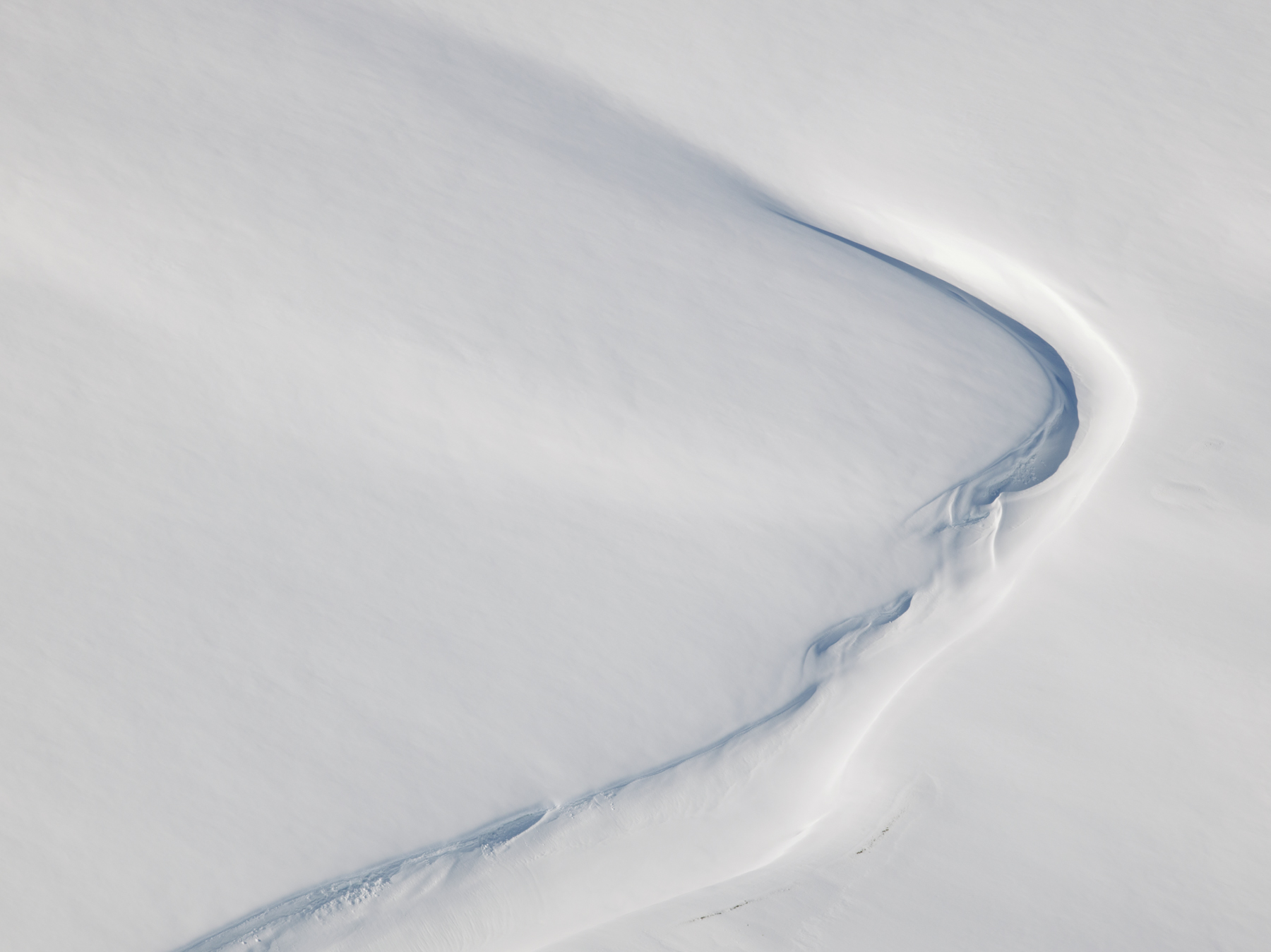 Snow Patterns, Svalbard, Norway