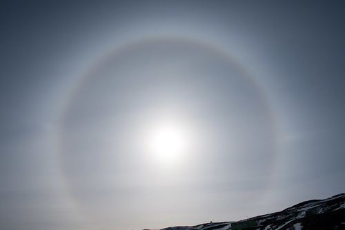 A ring around the sun