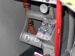 The pedal is used for much of its operation so they are somewhat worn
