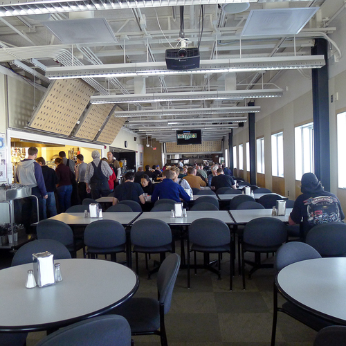 The dining room where we had real ice cream (no real ice cream served at McMurdo)