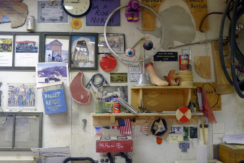 Everyone decorates their station