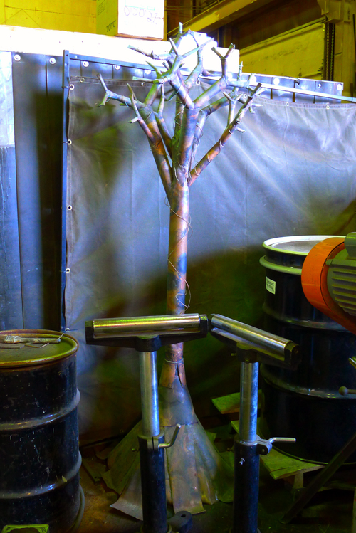 A welded creation