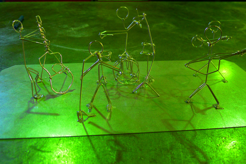 Silver Wire Sculptures