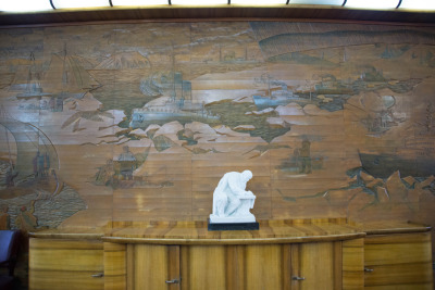 Inside the icebreaker, Lenin