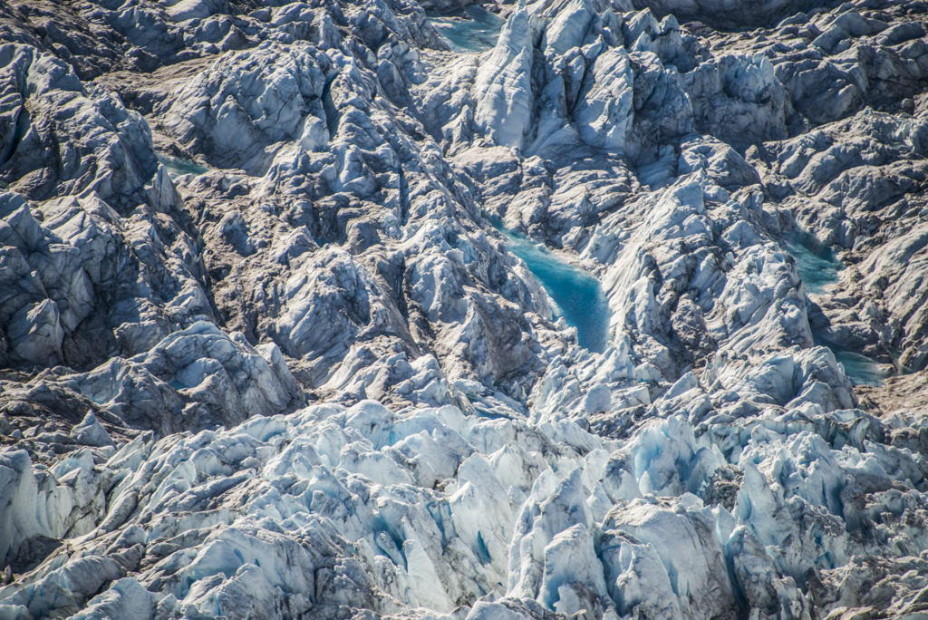 Above: Meltwater Ponds and Rivers