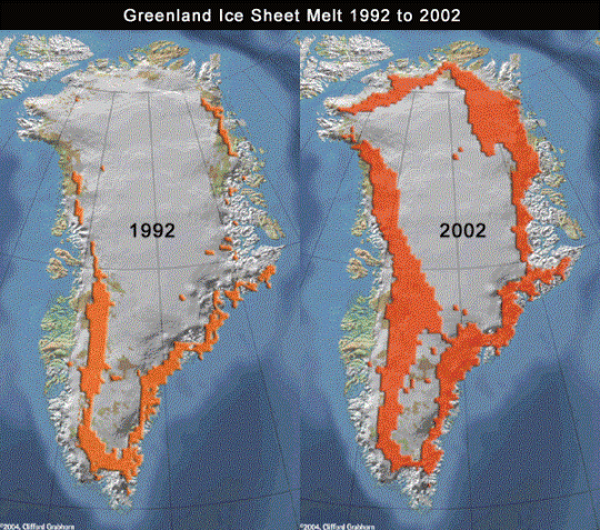 A decade of melt in Greenland’s ice sheet